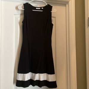 New York & Company sleeveless cotton dress w/ pockets